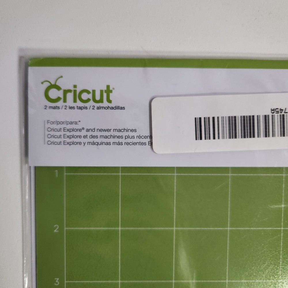 Cricut Standard Grip Mat, 12"x24", 2 Mats