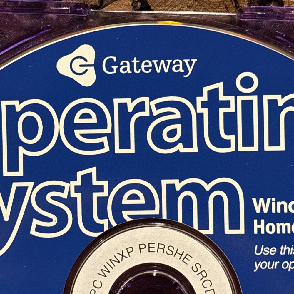 Vintage CD - Microsoft Windows XP Home Edition for Gateway