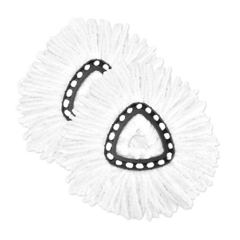 Efficient microfiber O-Cedar spin mop head for replacement andhandling of stains