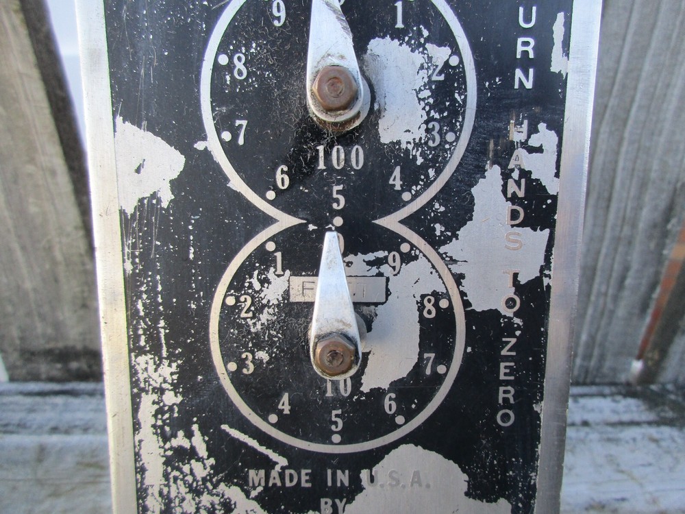 ANTIQUE WIRE METER IN FEET/MEASURE