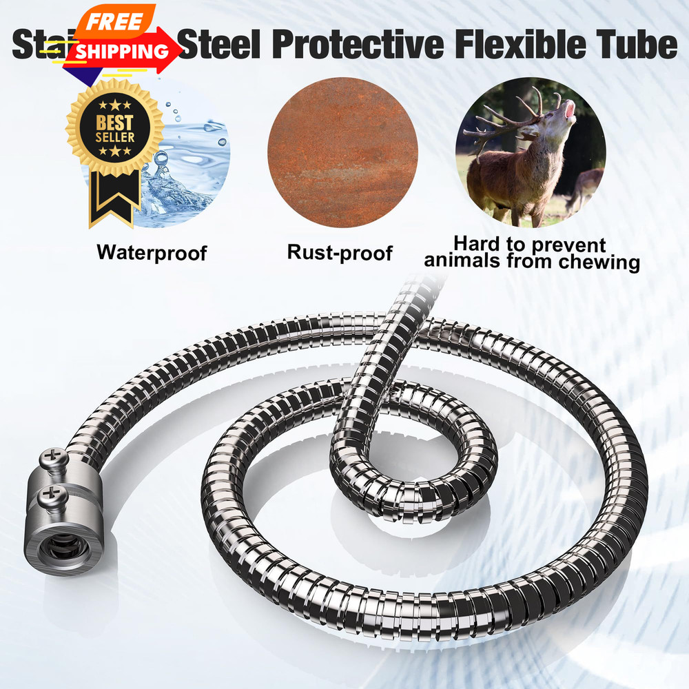 12V Solar Panel Battery Charger for Deer Feeder, 1.7W Waterproof