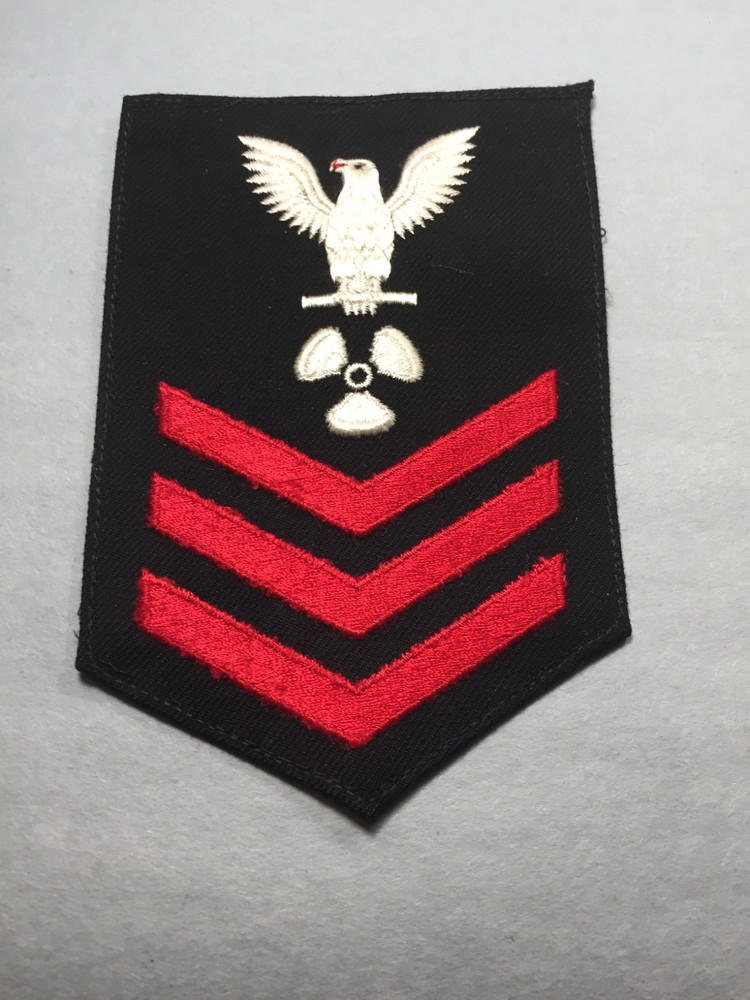 US Navy -Machinist Mate 1st Class patch (male size)