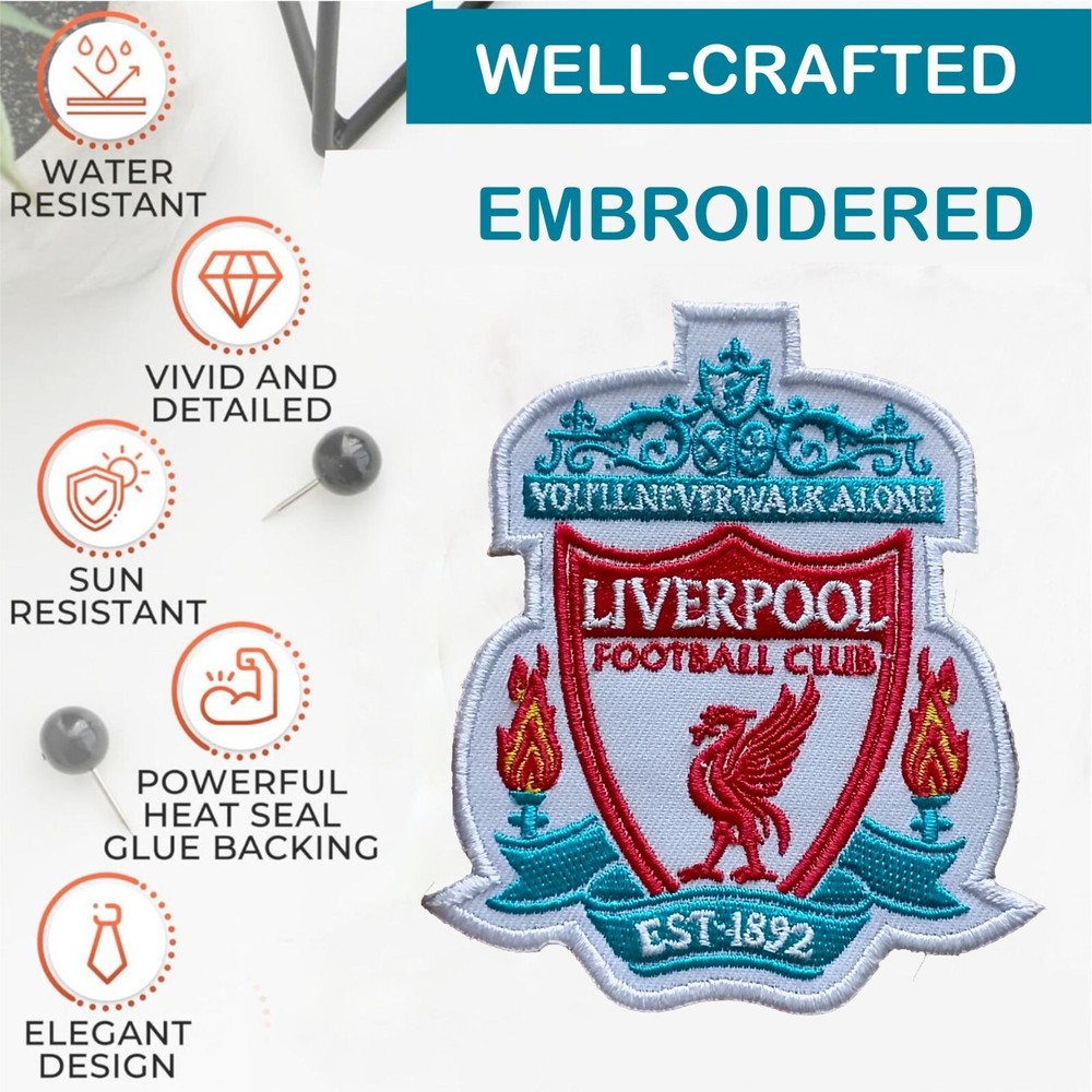 LFC Logo Iron On Patch - Sew Patch - Embroidered Patch