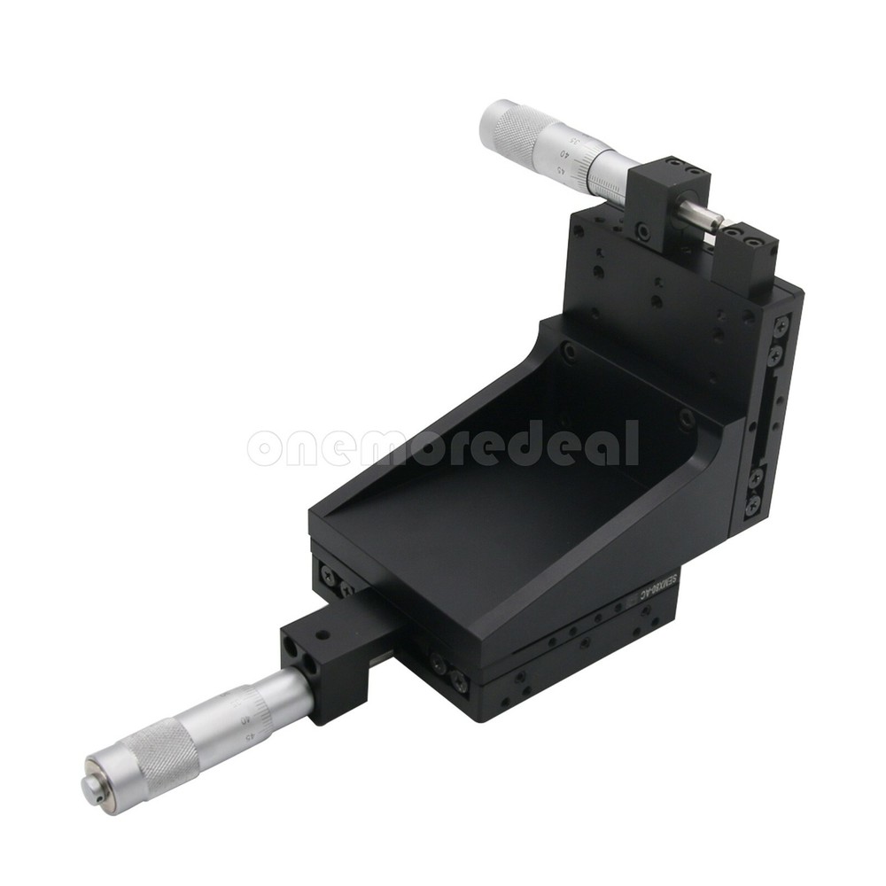 2 Axis Linear Stage XZ Manual Linear Stage CNC Sliding Table 80*80mm od34