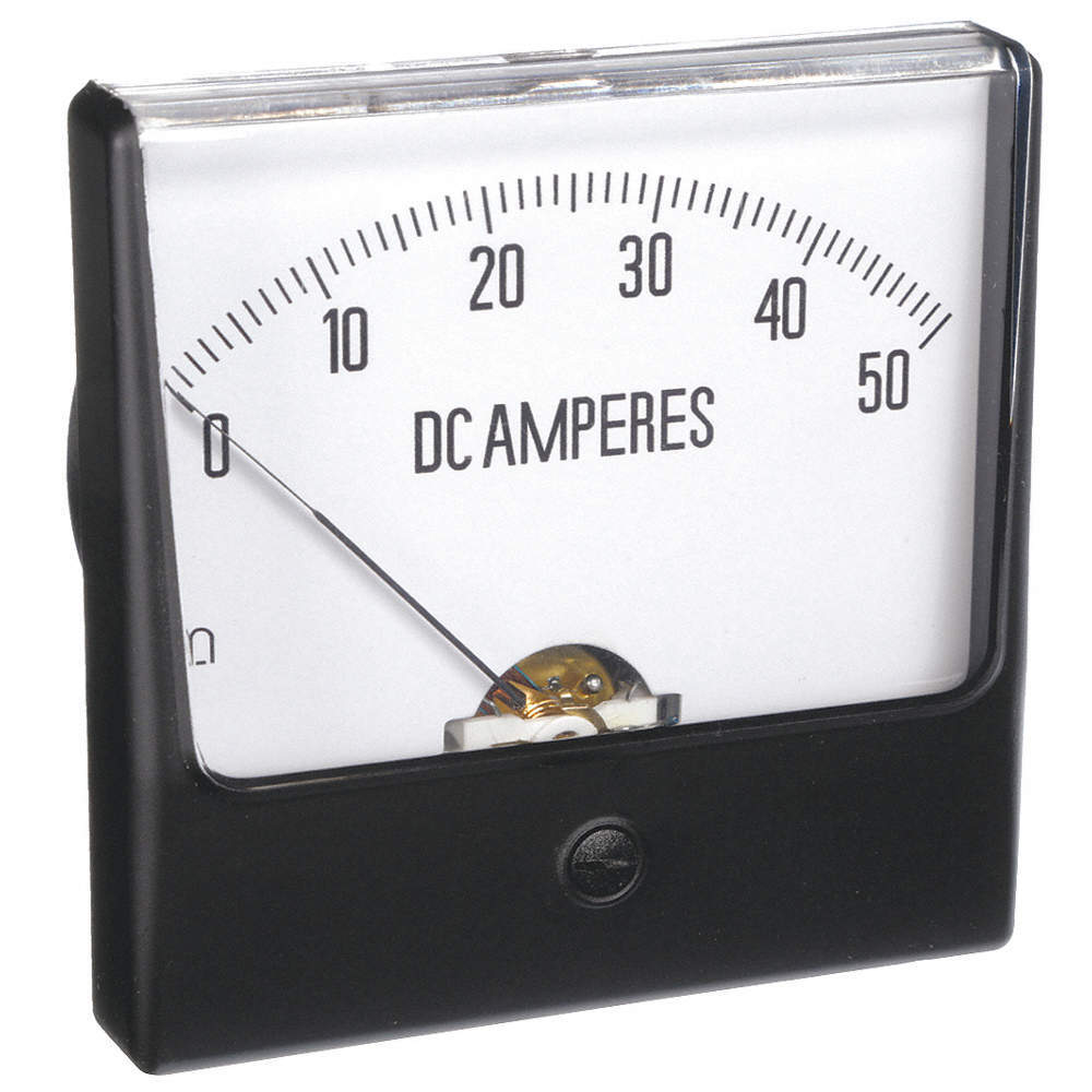 GRAINGER APPROVED 12G433 Analog Panel Meter,DC Current,0-300 DC A 12G433
