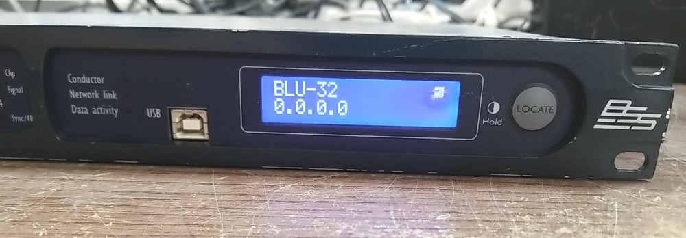 Soundweb London Blu-32 Signal Processor. *READ⬇️*