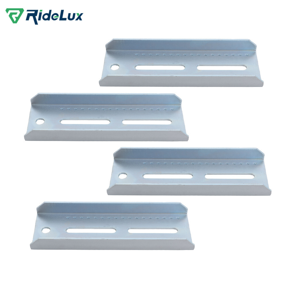 4× 8" Galvanized Swivel Top Bunk Bracket Kit W/ Hardware For Boat Trailer 2x3