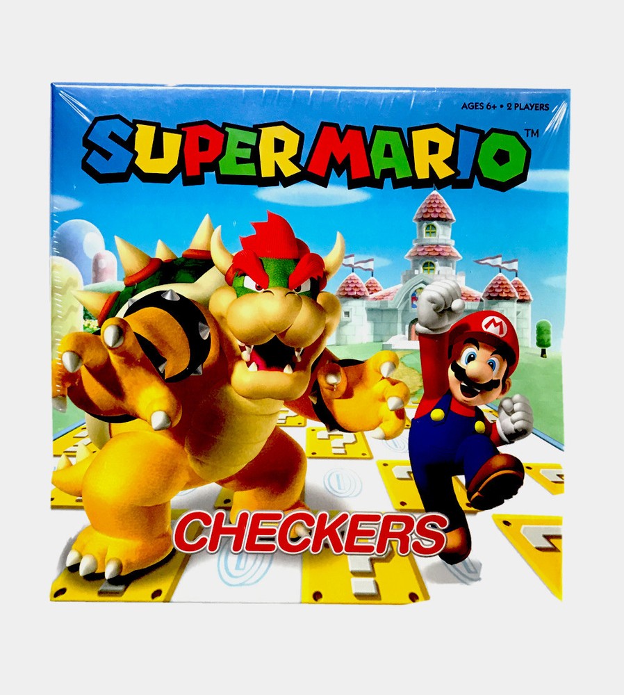 CHECKERS SUPER MARIO VS BOWSER INTL