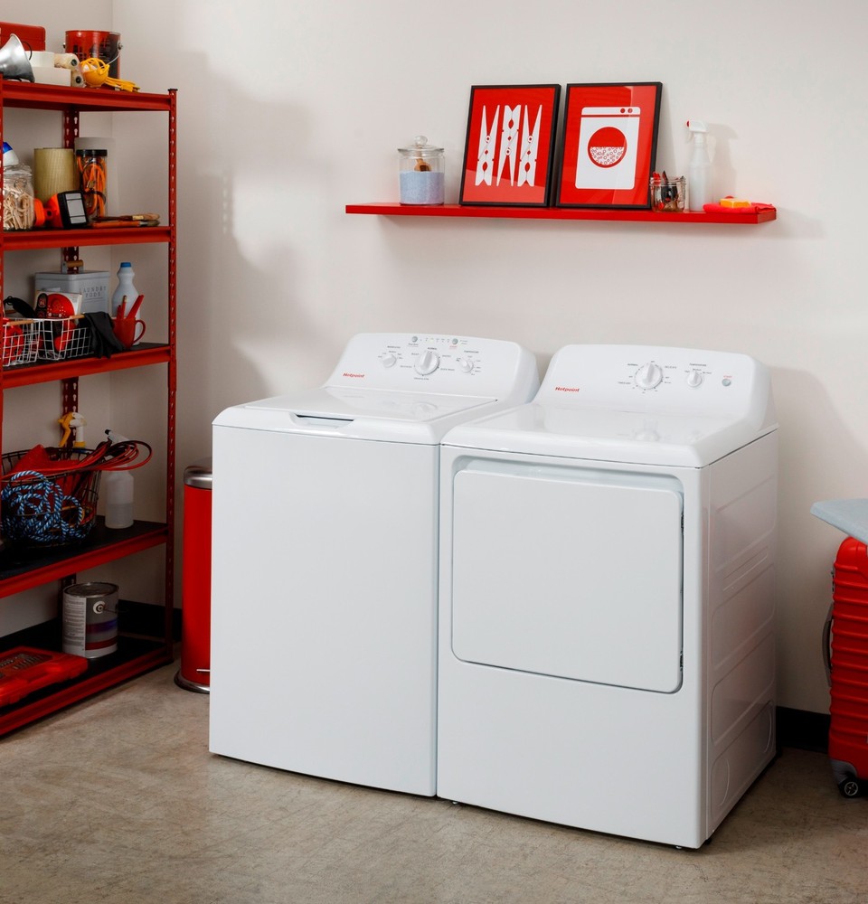 Hotpoint 4.0 Cu.Ft. High Efficiency Top Load Washer - White