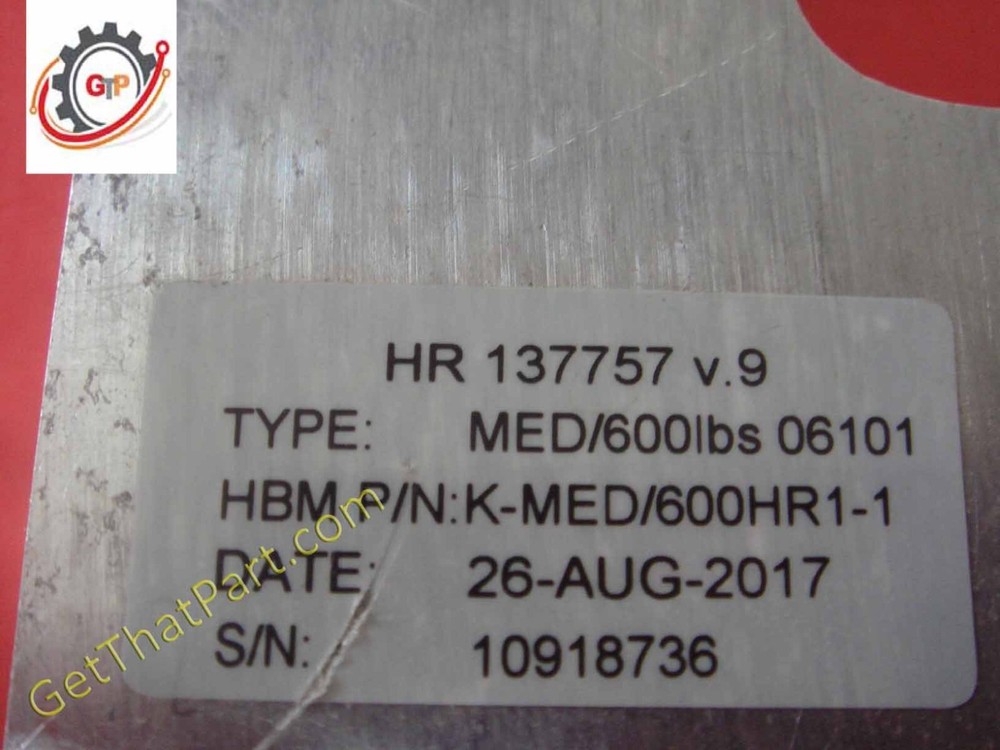 Hill Rom Progressa P7500 Scale Load Beam JR 600lb Long Cable Tested