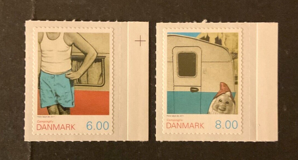Stamps Denmark Scott #1525-6 never hinged