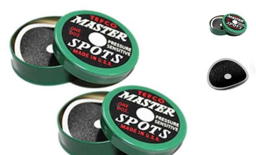 Tefco Master Pool Table Spots - Package of 24-059-10