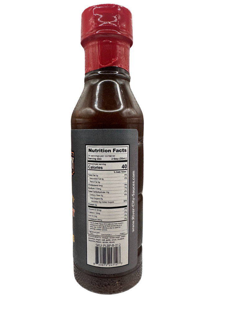 River City Sauces Peach BBQ Sauce