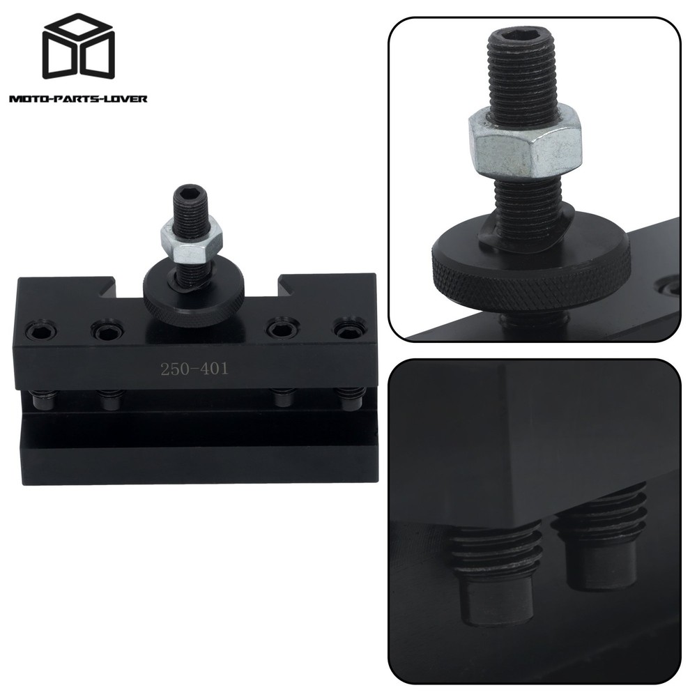 CA 250-401 Lathe Tool Post Compact Quick Setup Metal Cutting