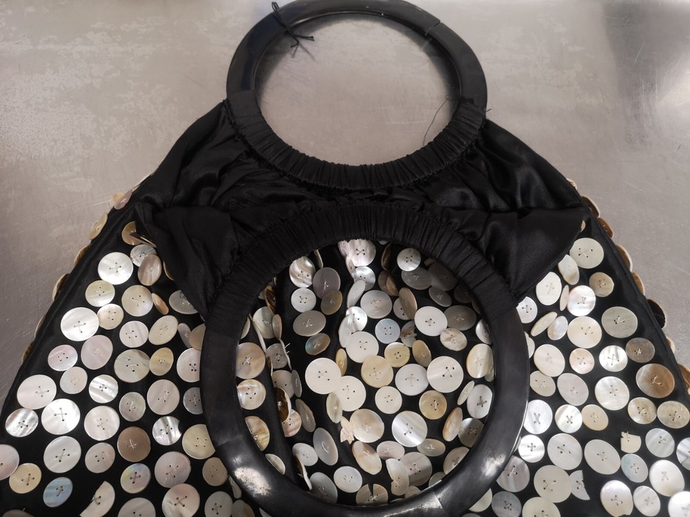 Antique Pearly Queen Handbag