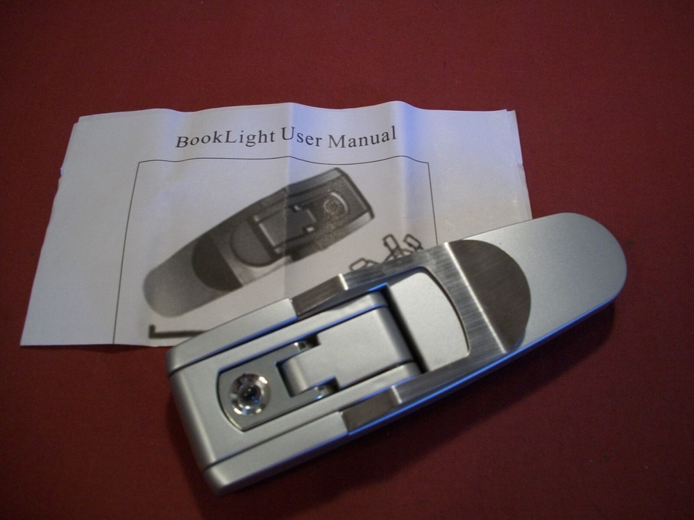 Clip On Book Light, NOS, Needs Batterys