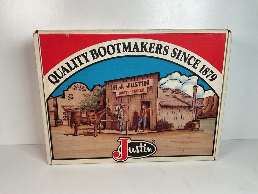 Justin Cowboy Boots Box Only Women’s USA Made