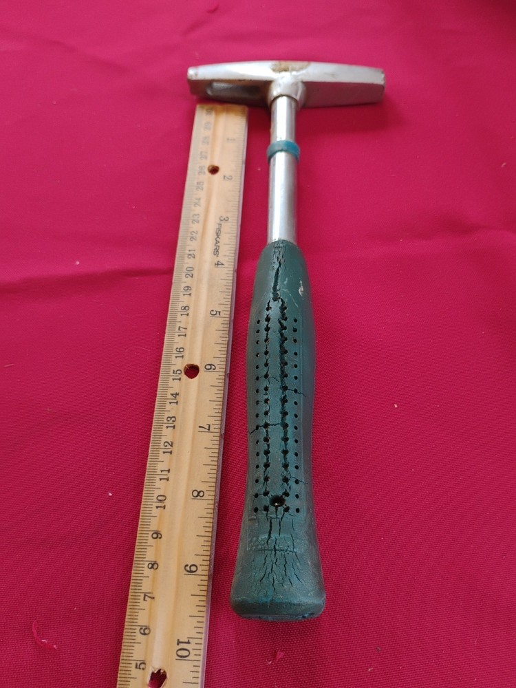 Vintage Upholstery Tack Hammer With Rubber Handle