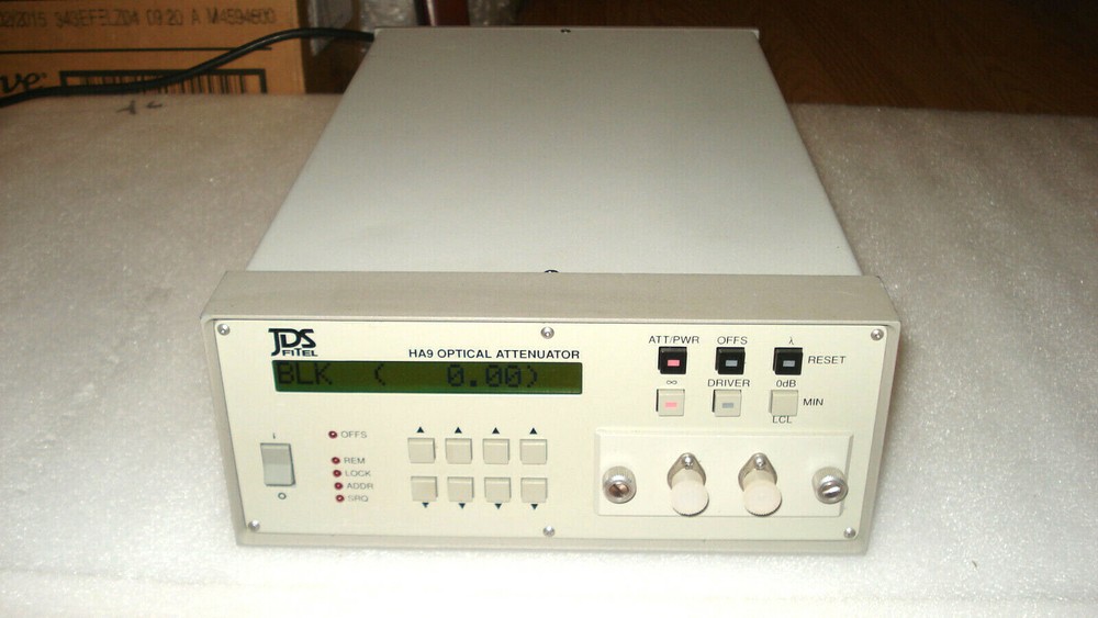 JDS FITEL HA9 OPTICAL ATTENUATOR (Good working)