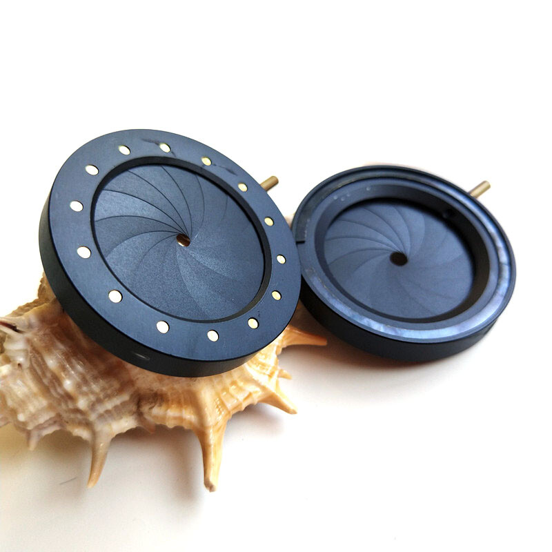 Adjustable Diaphragm Mechanical Iris Aperture Camera Microscope Module 1.5-25mm