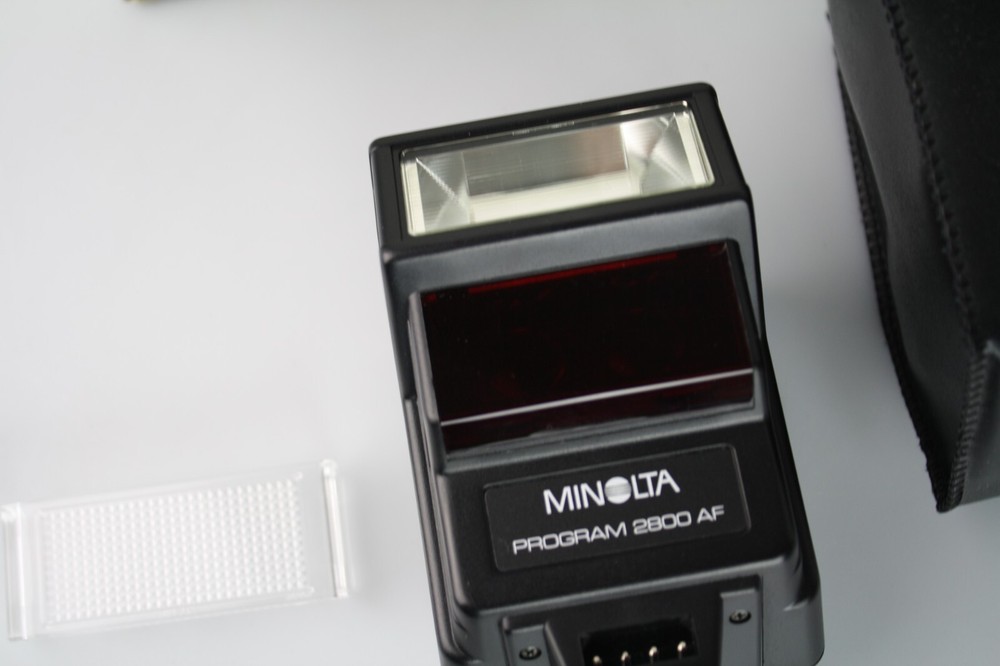 Minolta Maxxum Program 2800 AF Flash Light Unit Set