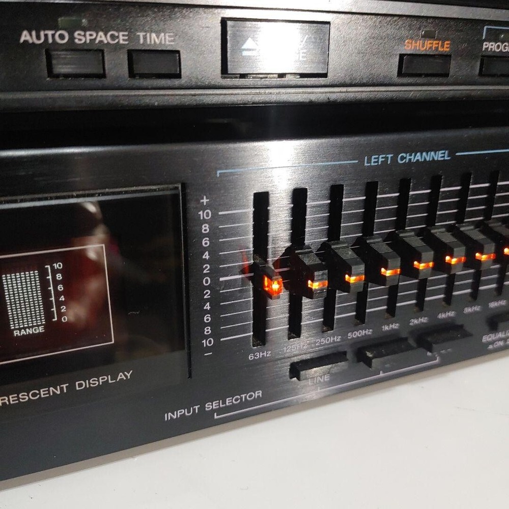 SONY SEQ-910 Graphic Equalizer 9Band Spectrum Analyzer - Checked and Working