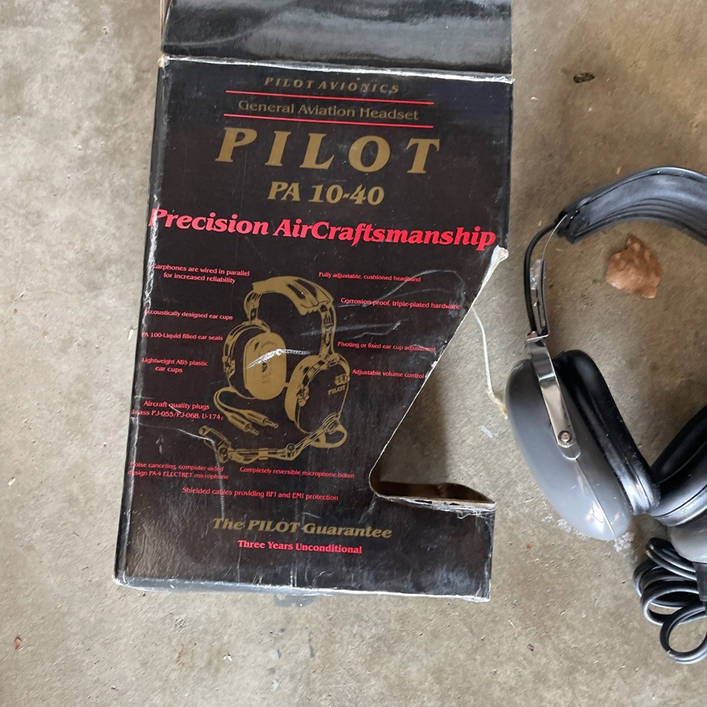 Pilot PA 10-40 Headset