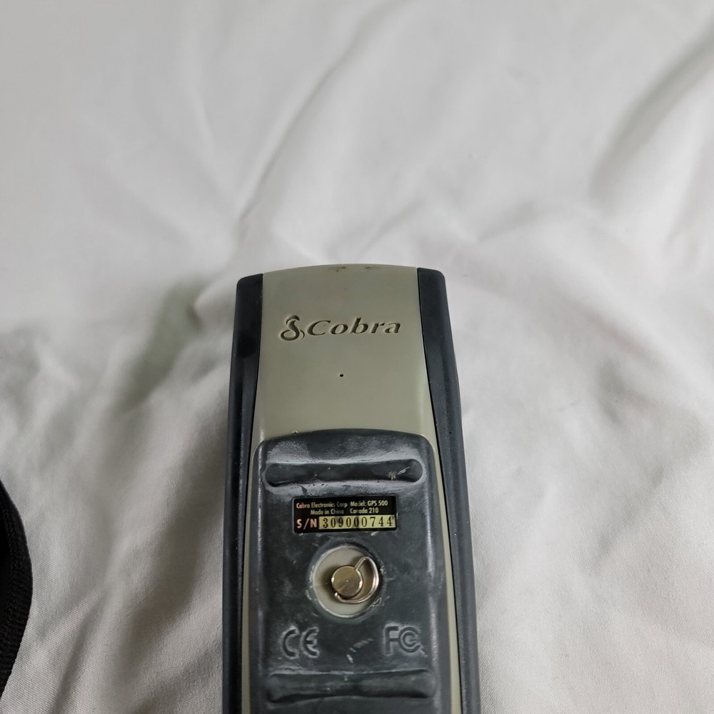Cobra GPS 500 Portable GPS Navigator -Tested & Working