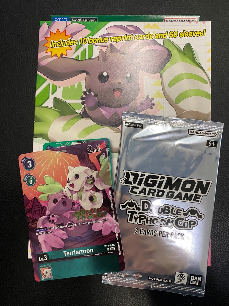 Double Typhoon Advanced Deck Set (Digimon Card Game) SEALED/NEW