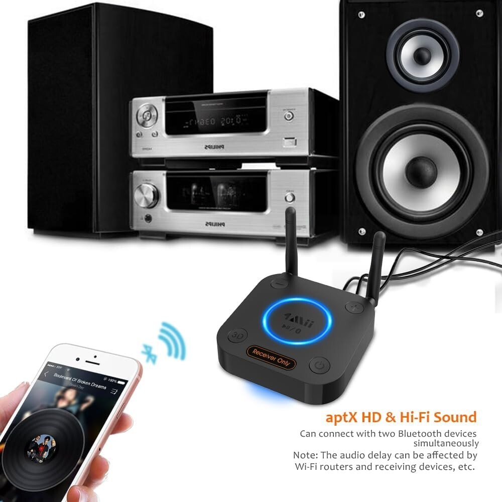 Upgrade Your Sound: B06 Pro Bluetooth 5.1 Receiver with 3D Audio Functionality