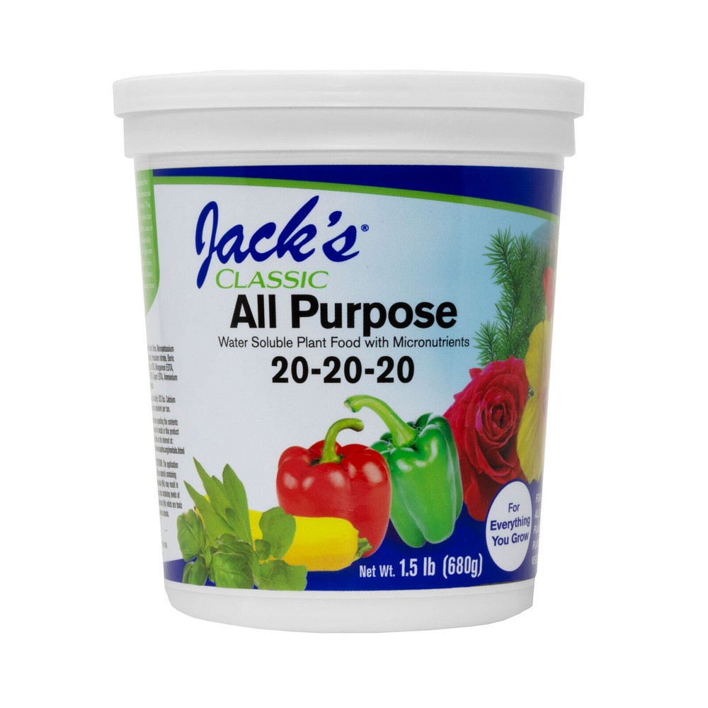 Jack's Classic All Purpose 20-20-20 - 1.5lbs