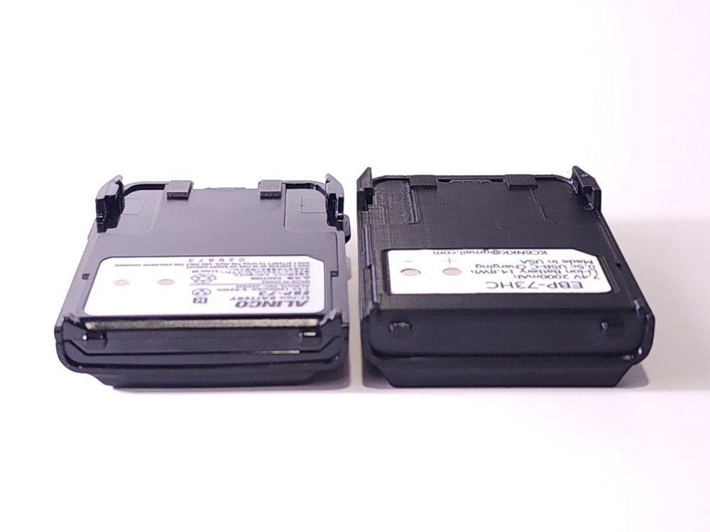 EBP-73 Replacement 2000mah High Capacity Battery, 3D Printed, USB-C Charging