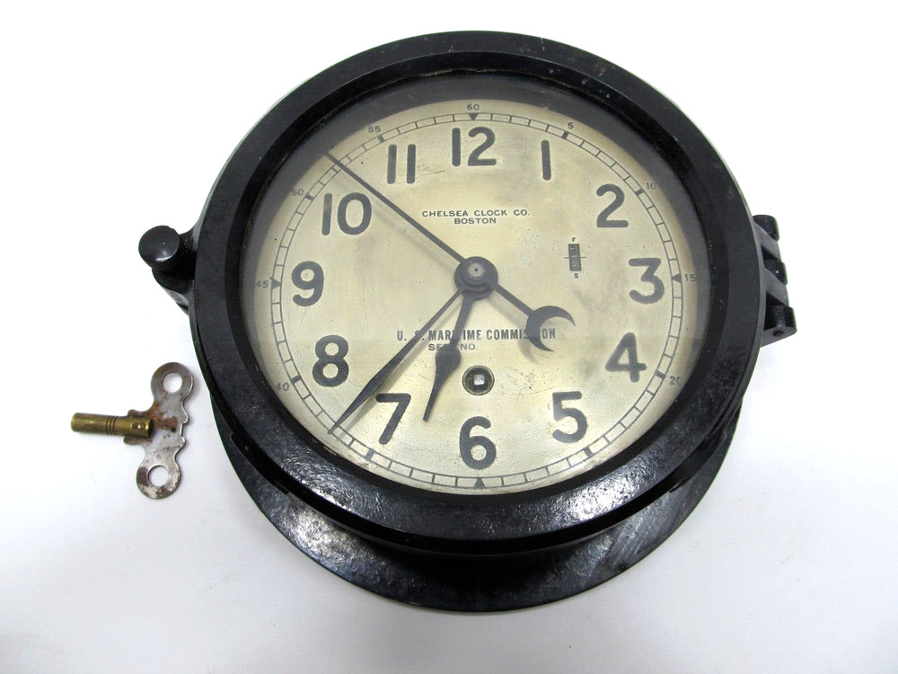 Chelsea US Maritime Ships Clock-Running