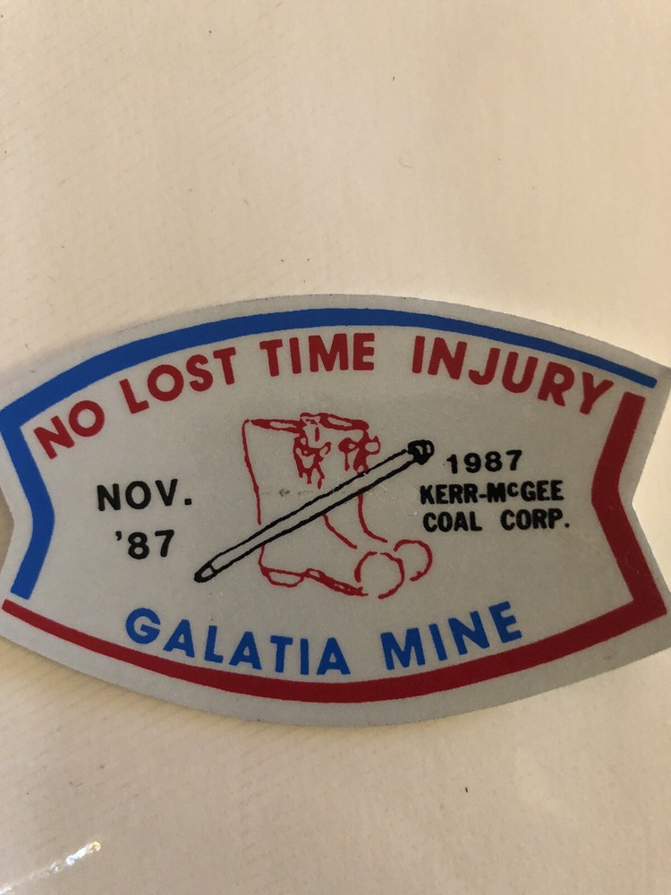 coal mining stickers nice older coal company