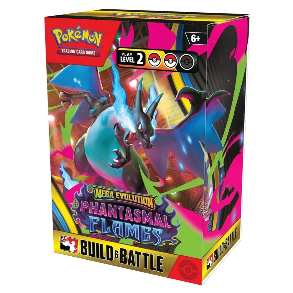 Phantasmal Flames Mega Evolution Pokemon Build & Battle Box Sealed
