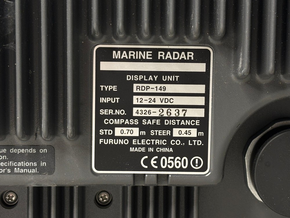 Furuno RDP-149 NavNet VX2 Radar Navionics Chartplotter Multifunction Display