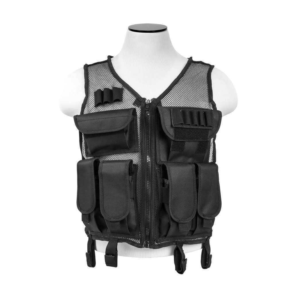 NC Star Mesh Tactical Vest - Black