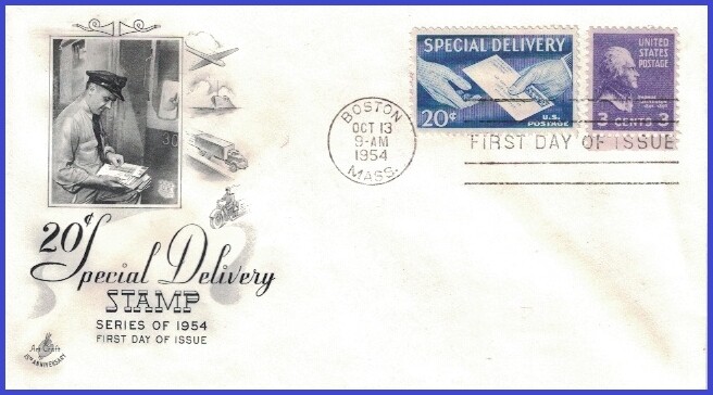 USA4 #E20 U/A ARTCRAFT FDC   Letter