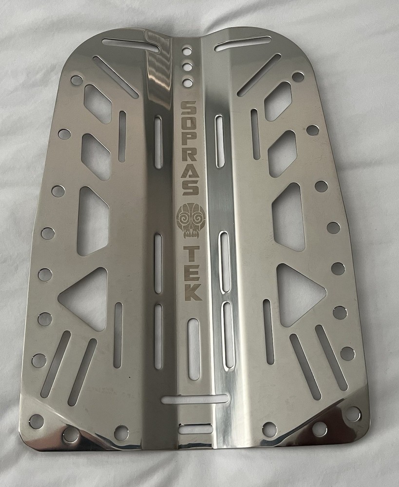 Sopras Tek SS Backplate 2mm Polished
