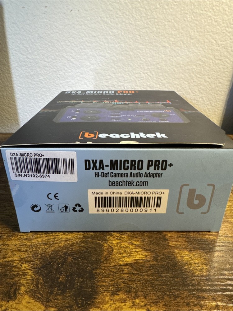 Beachtek DXA-Micro Pro+ High Definition Camera Audio Adapter -