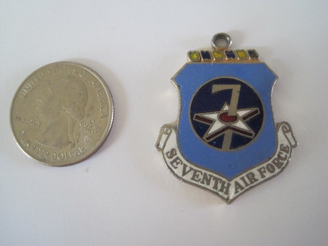 Seventh Air Force 7 Pendant Col. Young