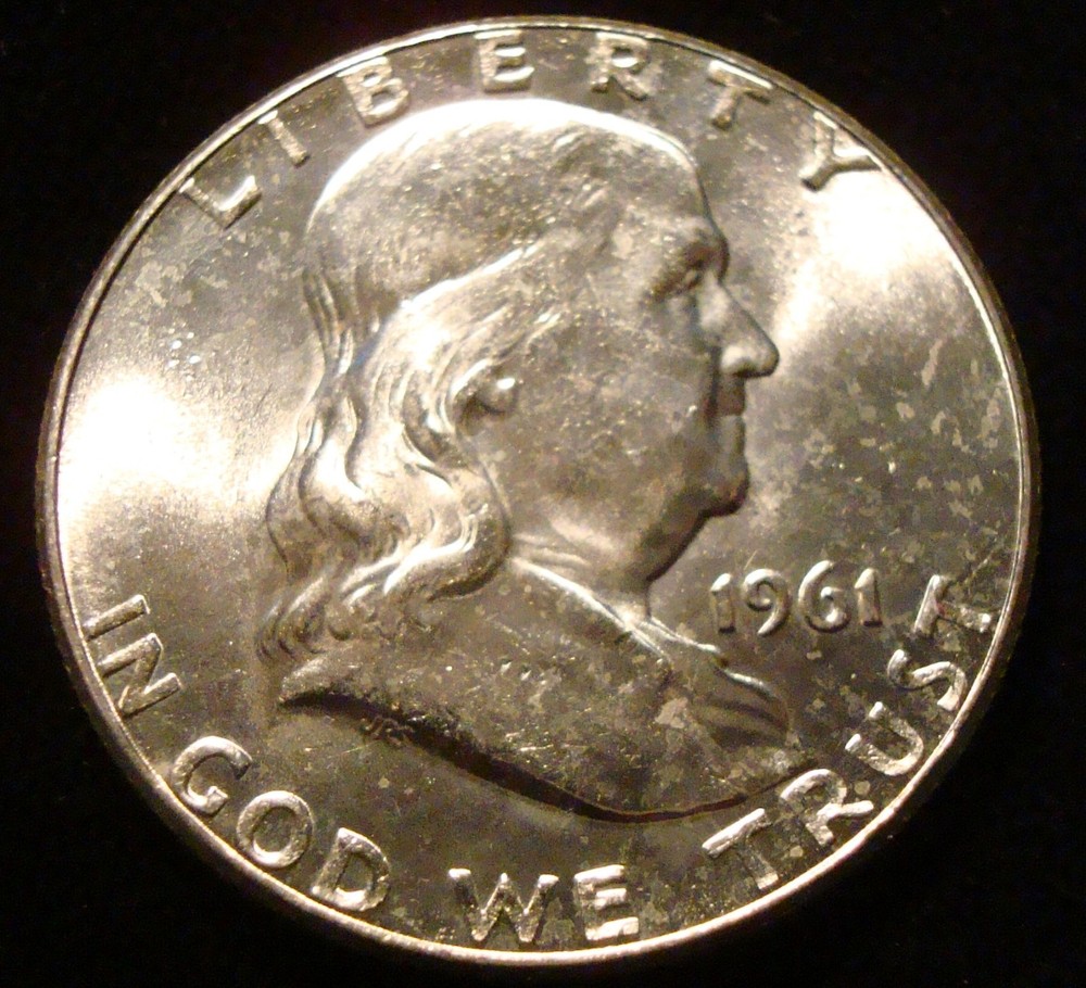 1961 FRANKLIN HALF DOLLAR