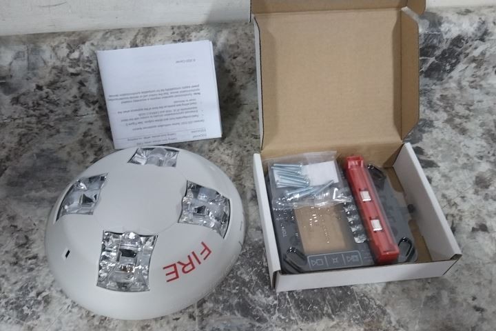 Kidde EGCVWF White Ceiling Strobe (BW)