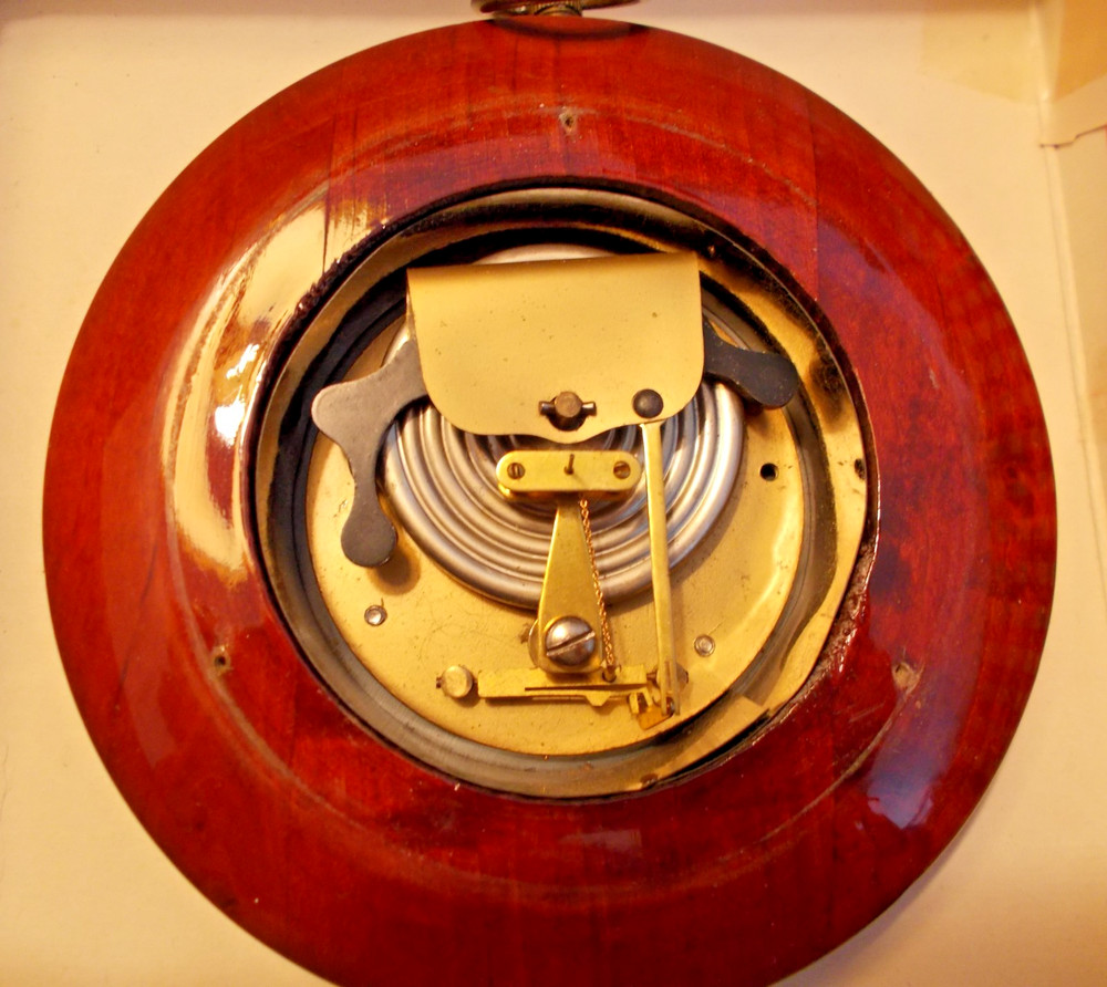Vintage Vega Round Wall Barometer - Germany - missing needle (read description)