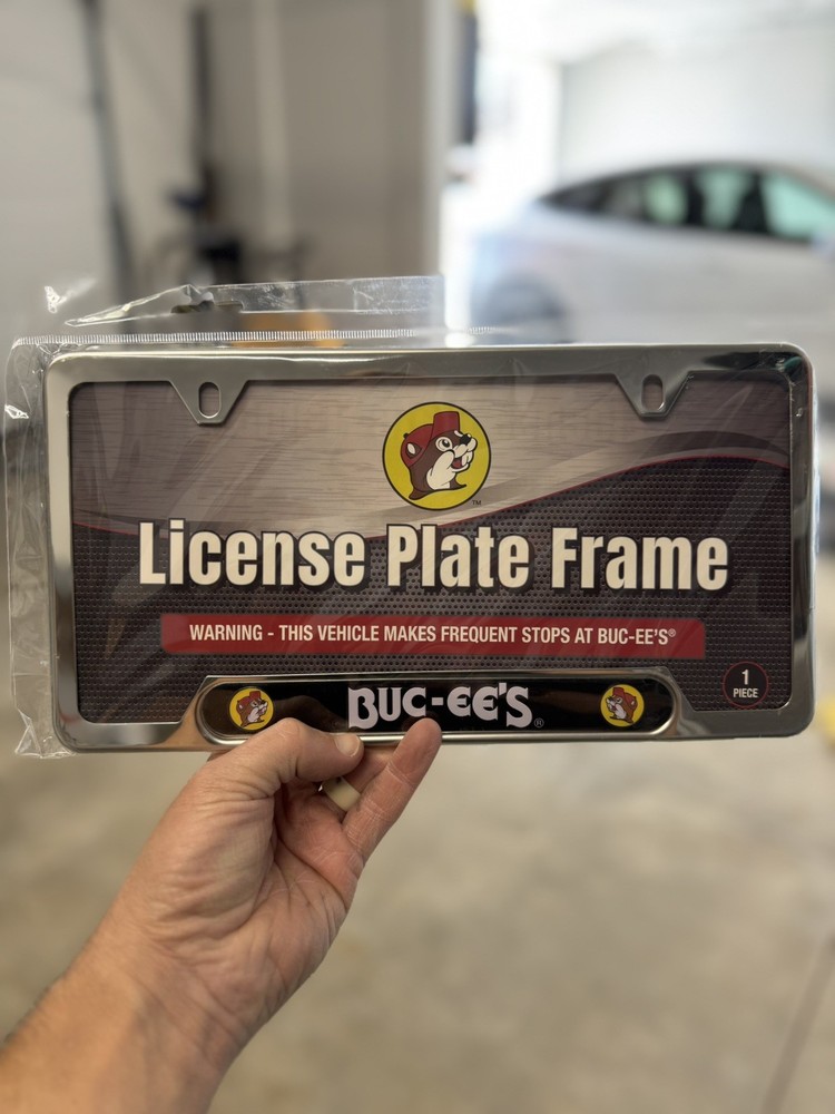 Bucees Car License Plate Frame