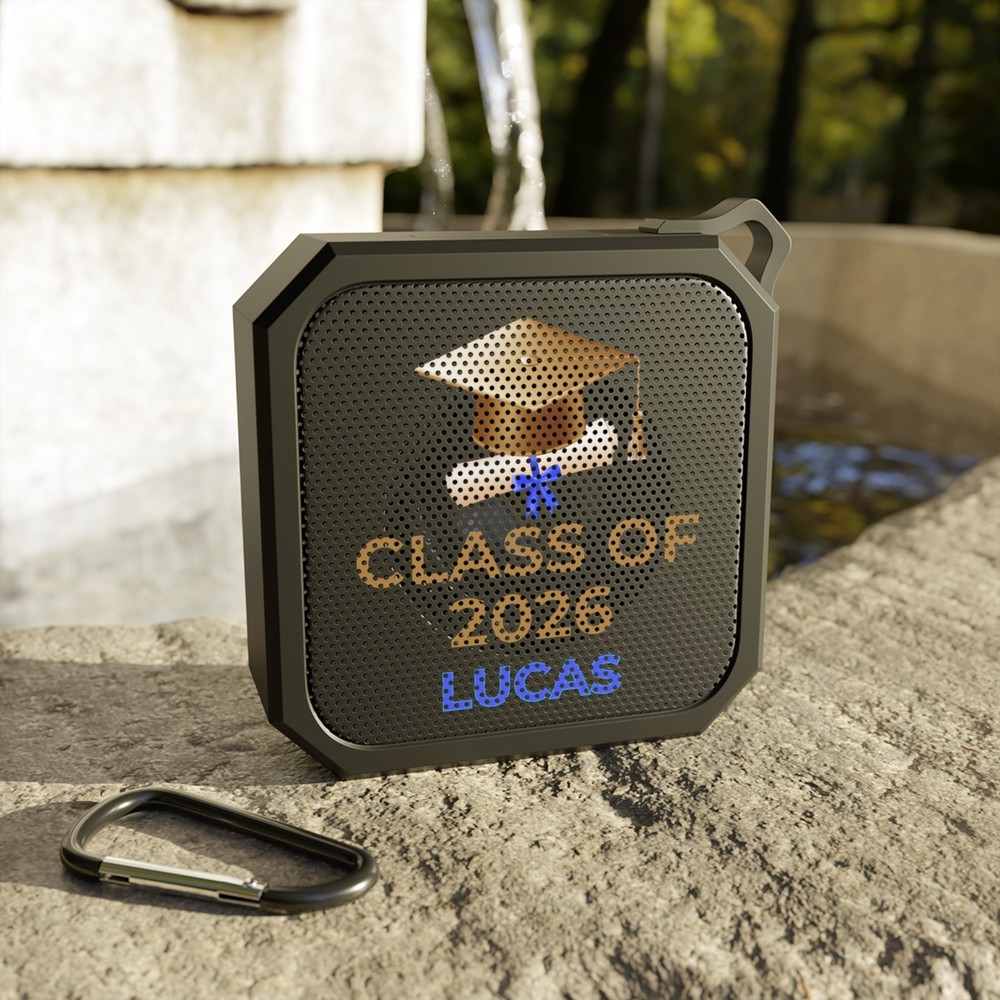 Personalized Class of 2026 Bluetooth Speaker Custom Name Graduation Gift