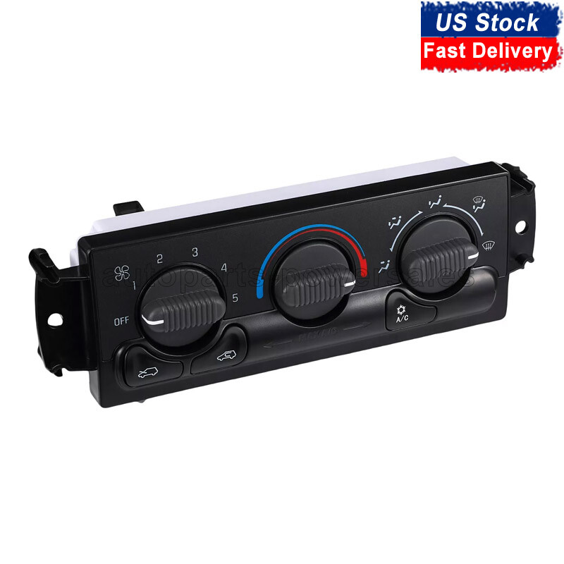 A/C Climate Control Module Switch For 1999-2002 Chevy Silverado GMC Sierra 1500