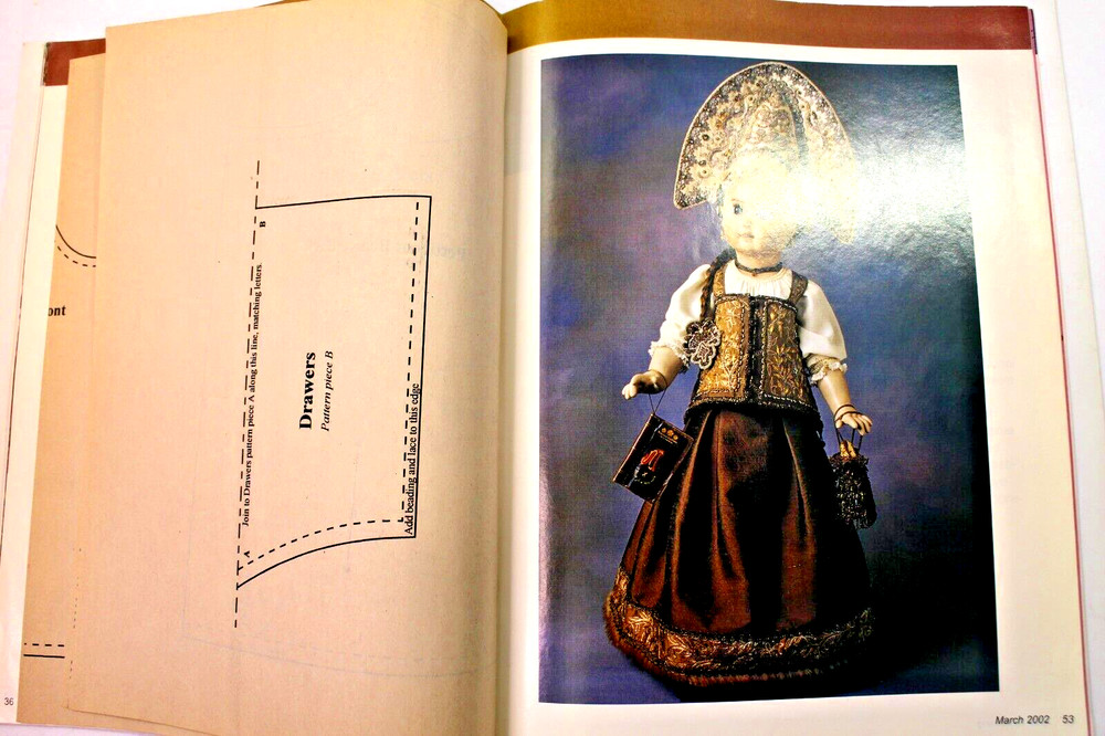 Doll Costuming with Patterns March 2002