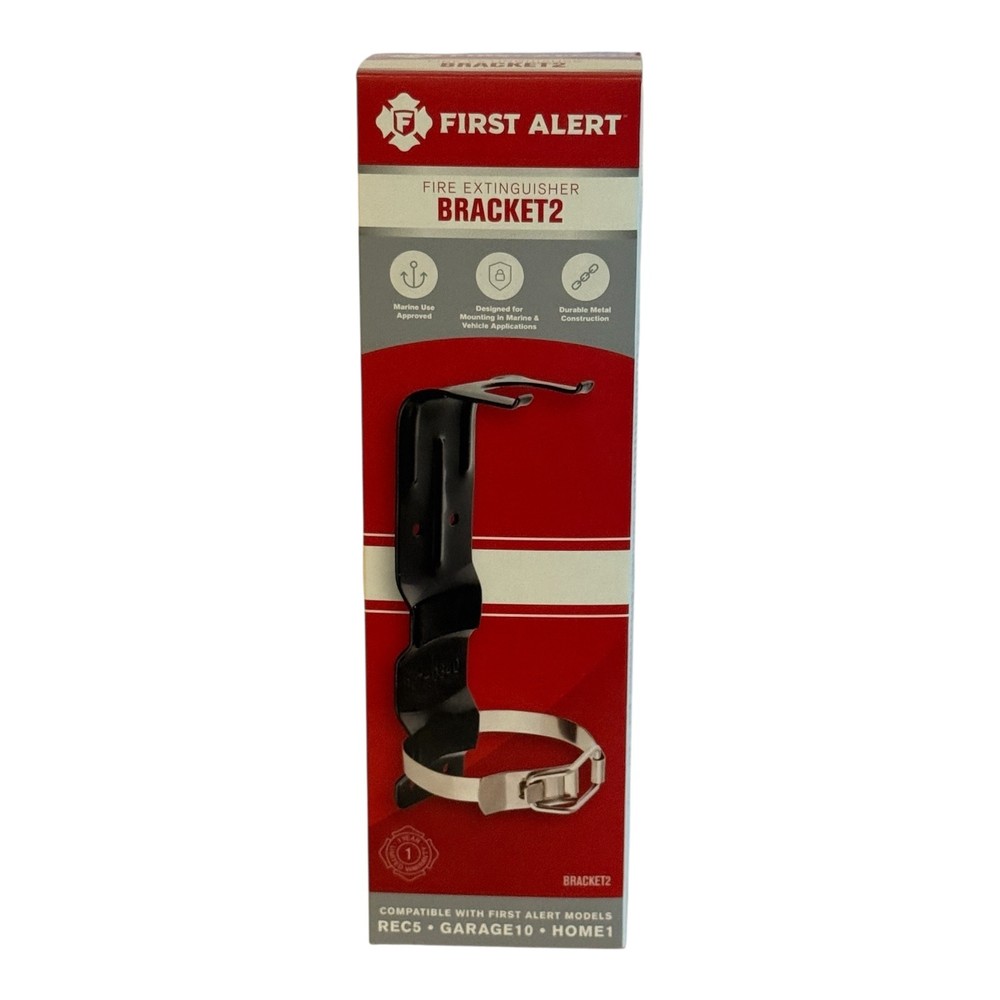 First Alert Small Fire Extinguisher Mounting Bracket2 new