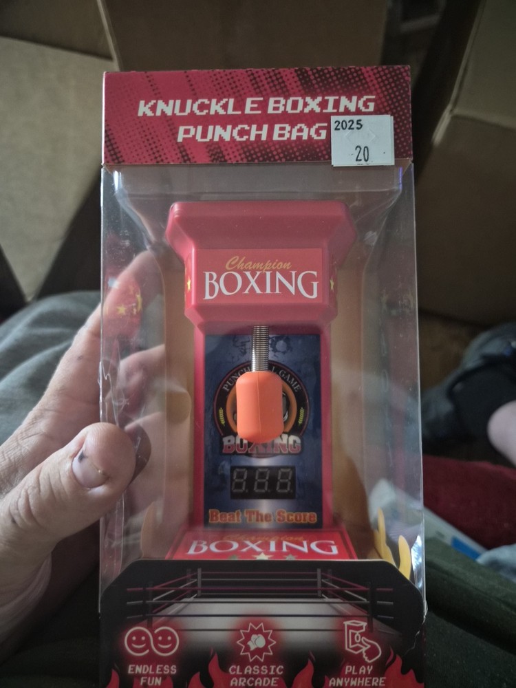 Knuckle Boxing Punchbag Classic Arcade